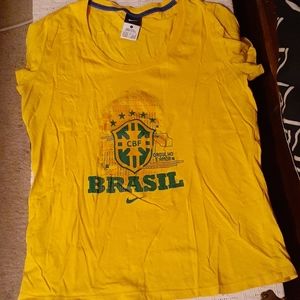 Womens nike Brazil shirt